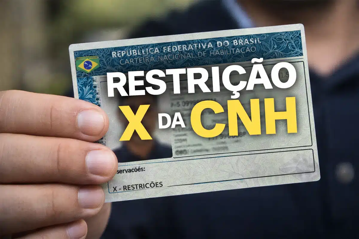 Restrição X da CNH