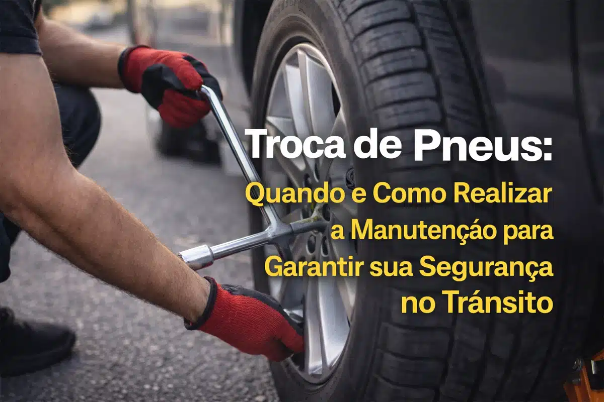 Troca de pneus