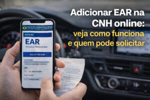 adicionar ear na cnh online