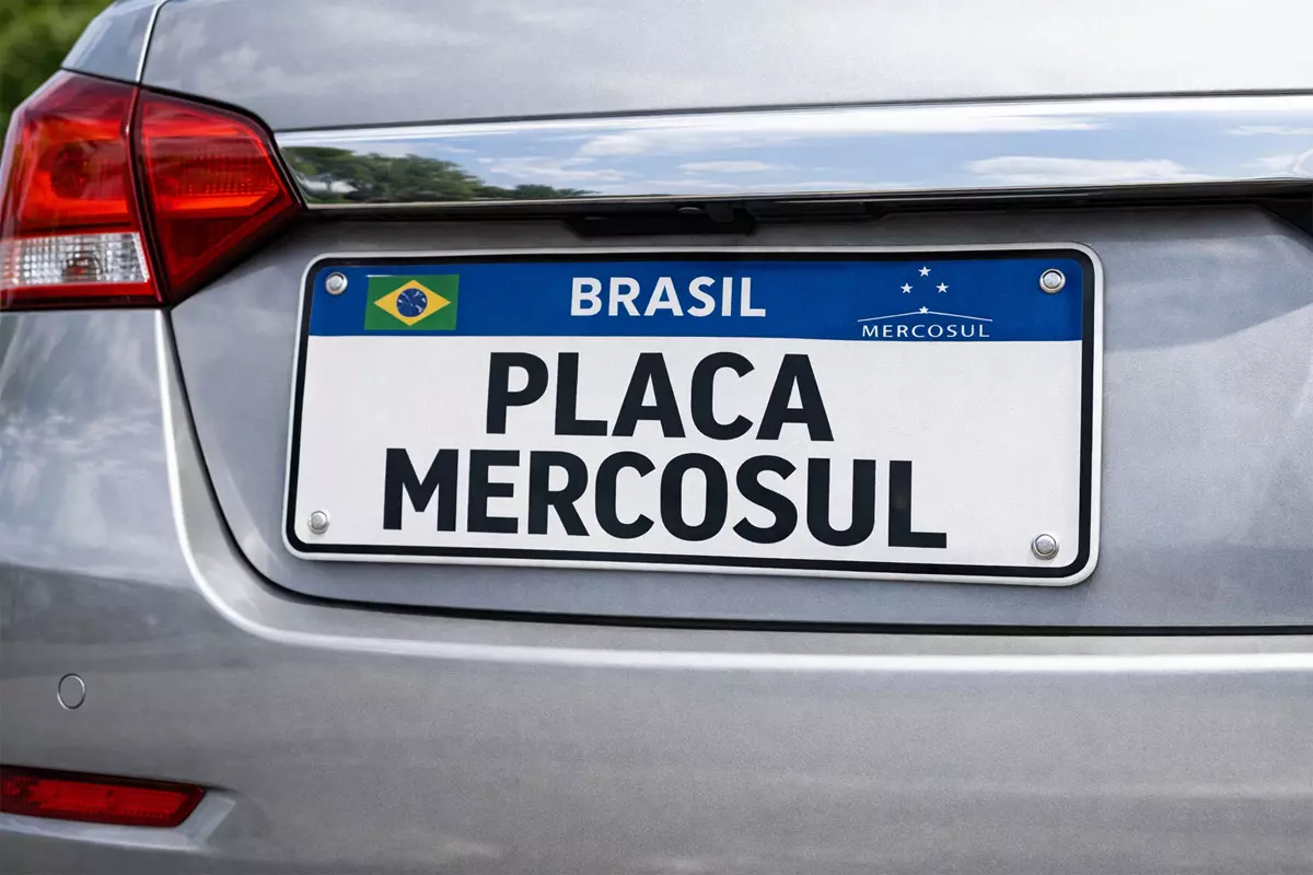 Placa Mercosul